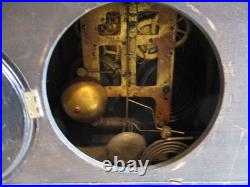 Antique Seth Thomas Adamantine 6 Column Mantle Clock Lions Head FOR PARTS/REPAIR