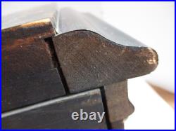 Antique Seth Thomas Adamantine 6 Column Mantle Clock Lions Head FOR PARTS/REPAIR