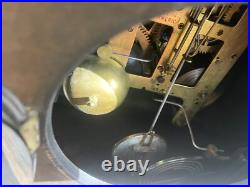 Antique Seth Thomas Adamantine 6 Pillar Mantle Clock Lions Head Handles