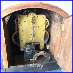 Antique Seth Thomas Adamantine 8 Day Mantle Or Bookcase / Shelf Clock