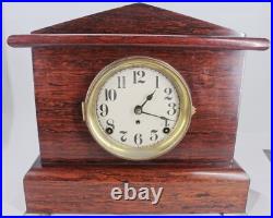 Antique Seth Thomas Adamantine BELMONT #5 Mantle Clock 89C WORKS GREAT! CLEAN