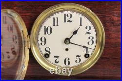 Antique Seth Thomas Adamantine BELMONT #5 Mantle Clock 89C WORKS GREAT! CLEAN