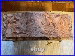 Antique Seth Thomas Adamantine Faux Marble Lion Head Mantle Clock 1890 nb