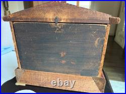 Antique Seth Thomas Adamantine Mantel Clock 8 Day 89C Movement Working with Key