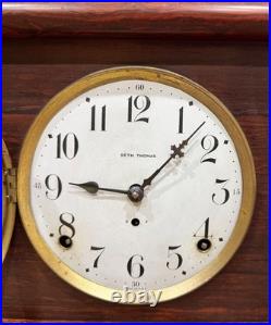 Antique Seth Thomas Adamantine Mantel Clock 8-Day 89 Movement, Time/Strike (R)
