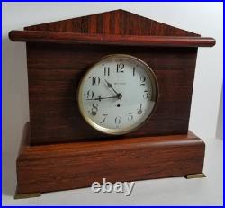 Antique Seth Thomas Adamantine Mantel Clock 8-Day, Time/Strike, Key-wind
