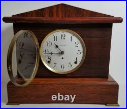 Antique Seth Thomas Adamantine Mantel Clock 8-Day, Time/Strike, Key-wind