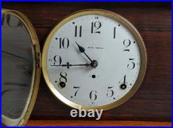Antique Seth Thomas Adamantine Mantel Clock 8-Day, Time/Strike, Key-wind