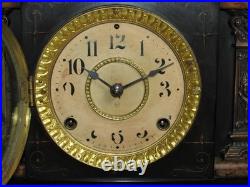Antique Seth Thomas Adamantine Mantel Clock 8-Day, Time/Strike, Key-wind (ST 1)