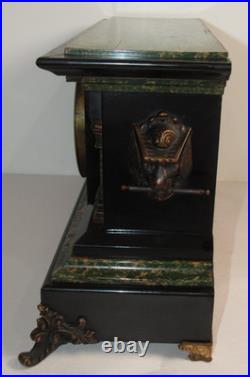 Antique Seth Thomas Adamantine Mantel Clock 8-Day, Time/Strike (S#5)
