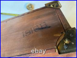 Antique Seth Thomas Adamantine Mantel Shelf 89AD Clock 1916B with key & pendulum
