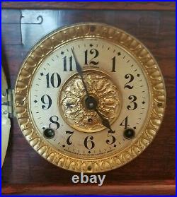 Antique Seth Thomas Adamantine Mantle Clock 1880's Early 1900's Made America