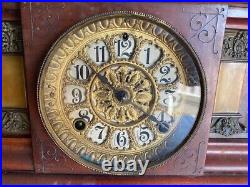 Antique Seth Thomas Adamantine Mantle Clock 1901 Nice