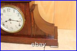 Antique Seth Thomas Adamantine Mantle Clock 1917 Serviced and Running