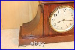 Antique Seth Thomas Adamantine Mantle Clock 1917 Serviced and Running