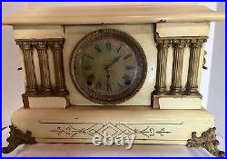Antique Seth Thomas Adamantine Mantle Clock Early 1900's Serviced & Running Rare