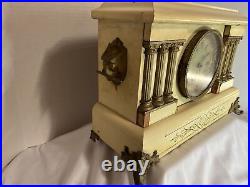 Antique Seth Thomas Adamantine Mantle Clock Early 1900's Serviced & Running Rare