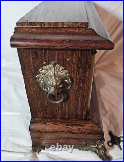 Antique Seth Thomas Adamantine Mantle Clock & Key 1910