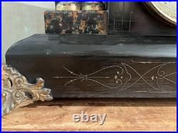 Antique Seth Thomas Adamantine Mantle Clock Made in USA (Read Description)