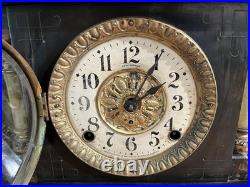 Antique Seth Thomas Adamantine Mantle Clock Made in USA (Read Description)