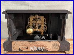 Antique Seth Thomas Adamantine Mantle Clock Made in USA (Read Description)