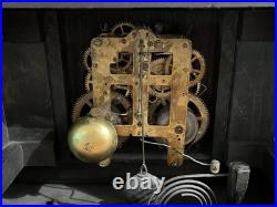 Antique Seth Thomas Adamantine Mantle Clock Made in USA (Read Description)