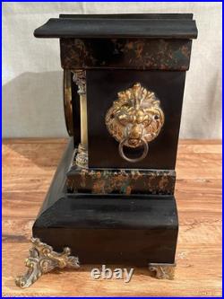Antique Seth Thomas Adamantine Mantle Clock Made in USA (Read Description)