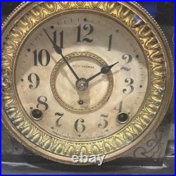 Antique Seth Thomas Adamantine Mantle Clock Mechanical