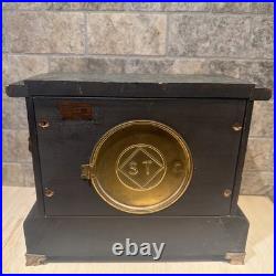 Antique Seth Thomas Adamantine Mantle Clock Mechanical