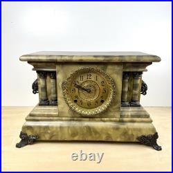 Antique Seth Thomas Adamantine Mantle Clock Vintage Nice