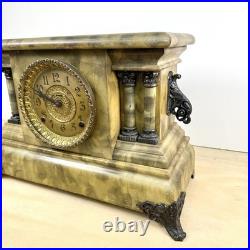 Antique Seth Thomas Adamantine Mantle Clock Vintage Nice