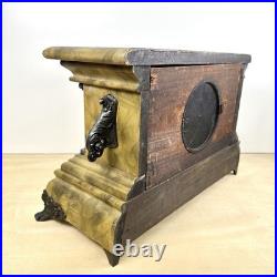Antique Seth Thomas Adamantine Mantle Clock Vintage Nice