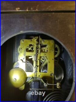 Antique Seth Thomas Adamantine Mantle Clock Working Cond