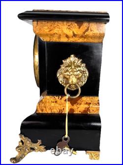 Antique Seth Thomas Adamantine Parlor Chime Clock 8 Day Fully Serviced