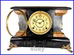 Antique Seth Thomas Adamantine Parlor Chime Clock 8 Day Fully Serviced