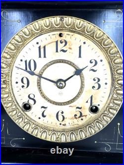 Antique Seth Thomas Adamantine Parlor Chime Clock 8 Day Fully Serviced