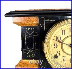 Antique Seth Thomas Adamantine Parlor Chime Clock 8 Day Fully Serviced