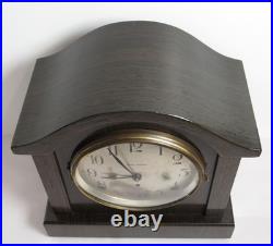 Antique Seth Thomas Adamantine Wood Grain Mantel Clock 8-Day, Time/Strike