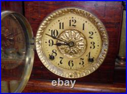 Antique Seth Thomas Adamatine Mantel Clock As Seen