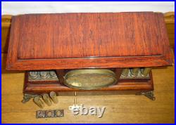 Antique Seth Thomas Adamatine Mantel Clock As Seen