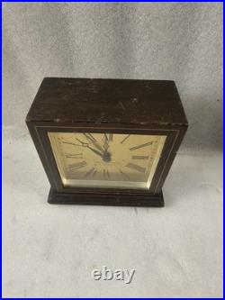 Antique Seth Thomas All Original Clock, Wind-Up Gold Dial 4 Jewel 8 Day 1920's Antique Seth Thomas All Original Clock, Wind-Up Gold Dial 4 Jewel 8 Day 1920's