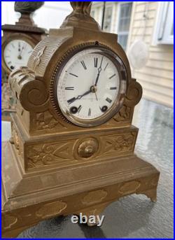 Antique Seth Thomas And Sons Mantel Clock