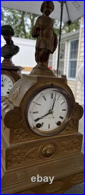 Antique Seth Thomas And Sons Mantel Clock