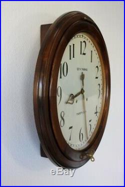 Antique Seth Thomas Arcade Gallery Wall Clock Excellent Working Condition