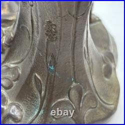 Antique Seth Thomas Art Nouveau Figural Mantel Clock Key Wind Not Working