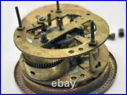 Antique Seth Thomas Art Nouveau Figural Mantel Clock Key Wind Not Working