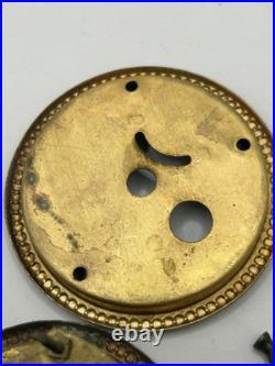 Antique Seth Thomas Art Nouveau Figural Mantel Clock Key Wind Not Working