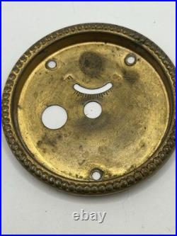 Antique Seth Thomas Art Nouveau Figural Mantel Clock Key Wind Not Working