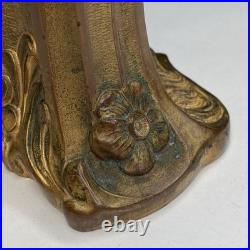 Antique Seth Thomas Art Nouveau Lady Woman Floral Ornate Desk Clock FOR PARTS Antique Seth Thomas Art Nouveau Lady Woman Floral Ornate Desk Clock FOR PARTS