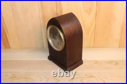 Antique Seth Thomas Beehive 8 Day Time & Strike Mantle Clock Serviced